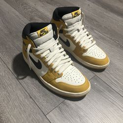 Jordan 1 Retro High OG Yellow Ochre-Men’s Size 9.5