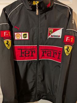 Vintage Ferrari Black Jacket