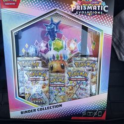 Pokemon TCG Prismatic Evolution Binder Collection