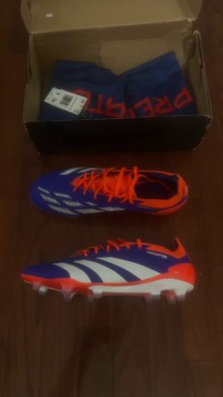 Adidas Predator Elite FG soccer cleats Size 9