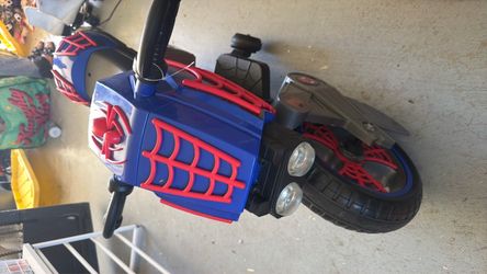 Spider-Man Motorcycle For Kids