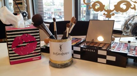 Makeup Brush / Candle Holder