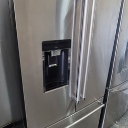 Kitchen Aid Refrigerator 3 Doors Stainless Steel Counter Depth 