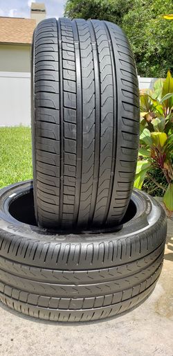 275/40/18 PIRELLI CINTURATO P7 95% TREAD