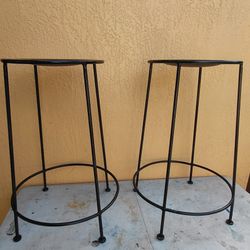 METAL STOOLS OR FLOWER STANDS‼️BOTH TOGETHER