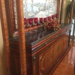 Antique formal dining room