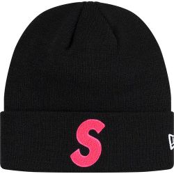Supreme S logo beanie (black)