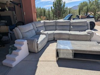 Terrence module sectional living room set