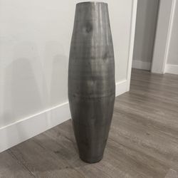 Silver-grey floor Vase
