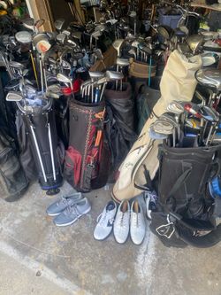 Big Golf Clubs Sale Sunday after 12!30