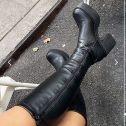 Steve Madden Berkleigh Black Boots
