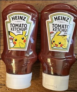 Heinz Ketchup Pokemon Pikachu Collaboration