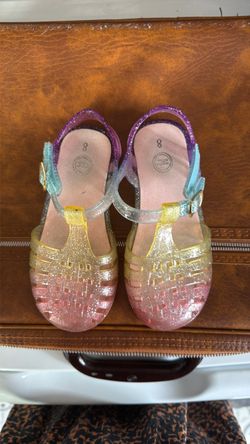 Jelly toddler size 8 sandals