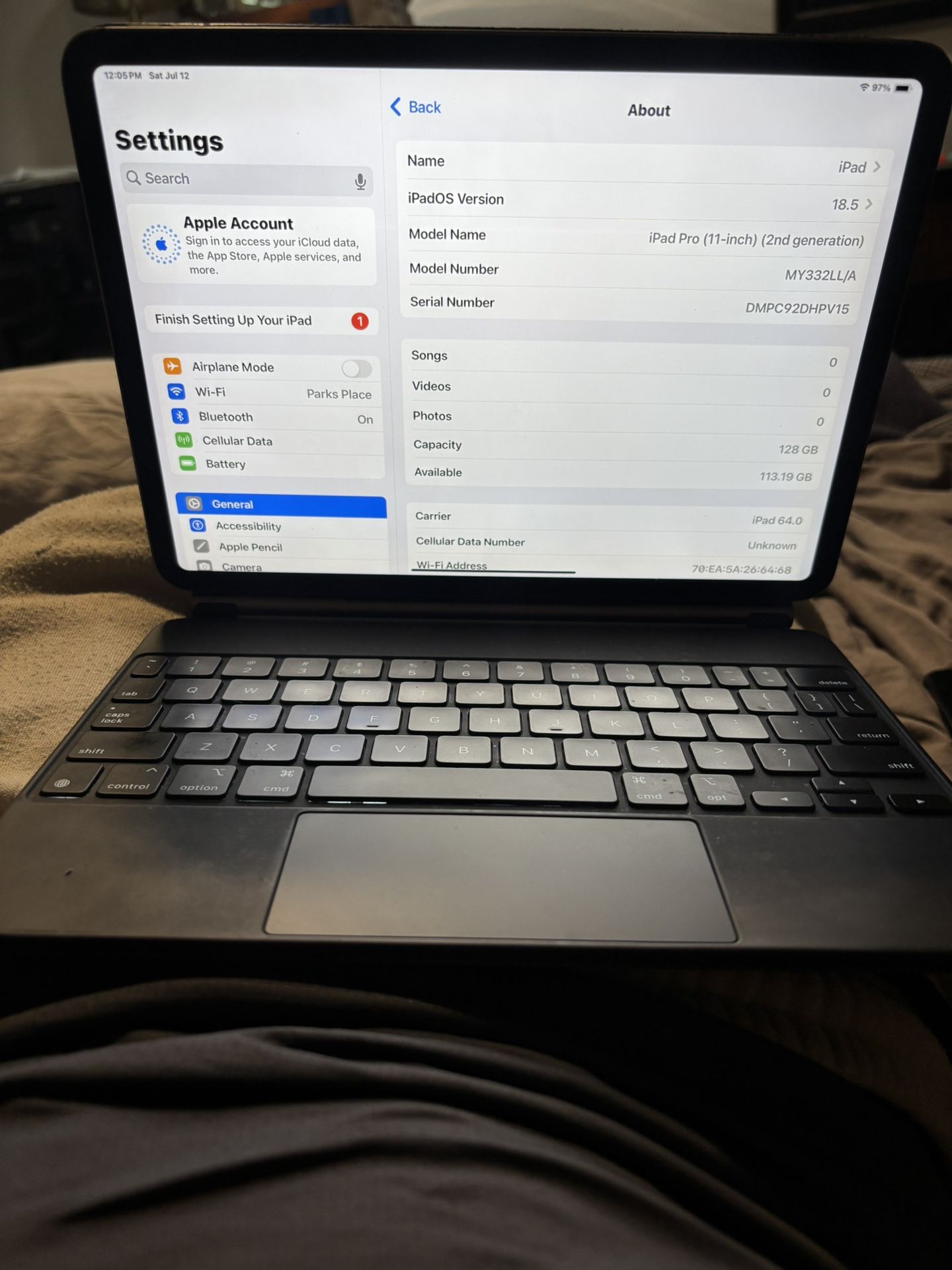 iPad Pro, 11inch