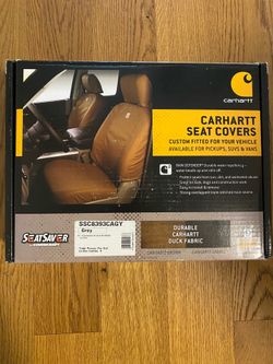 Carhartt Seat Covers Grey for 2011 - 2016 Ford F-250 F-350 F-450