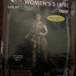 Dungeons & Dragons Honor Among Thieves Holga Halloween Costume Womens Sz S 4/6