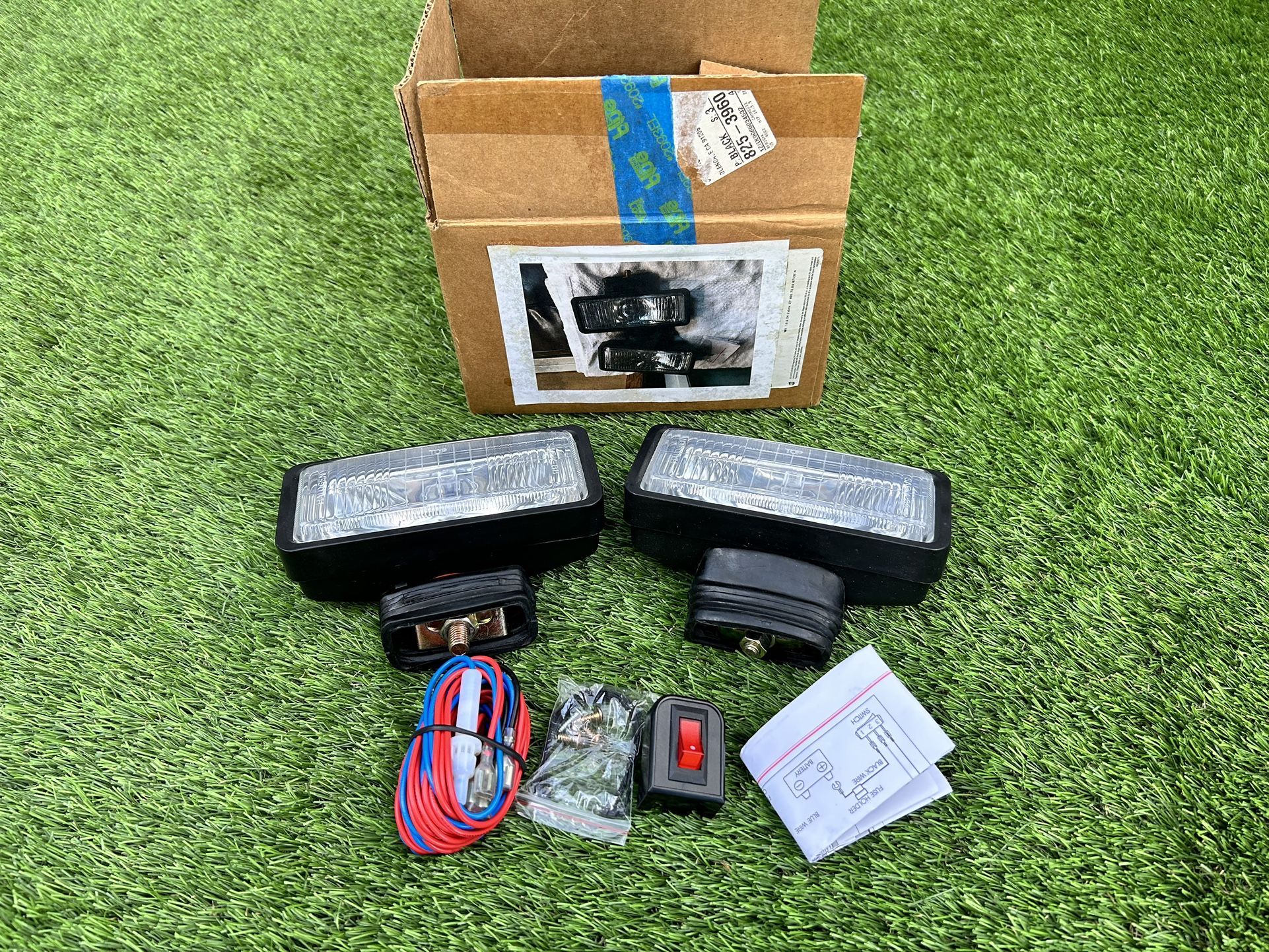 PILOT NV-105 Auxiliary Driving Halogen Lights (New)