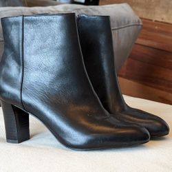 Talbot's Ankle Boots New Size 7 Leather 