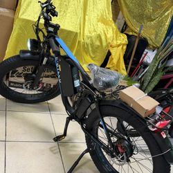 E-BYCCO 26” EB7PRO DUAL MOTOR 4000W PEAK 6000W 52V 32AH LIGHTWEIGHT ELECTRIC BIKE Top Speed 40-45MPH Maximum Mileage 35-90 Miles（Pedal Assist） Maximum