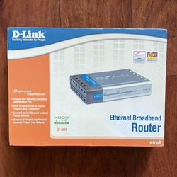 NEW D-Link Router Ethernet Broadband old model