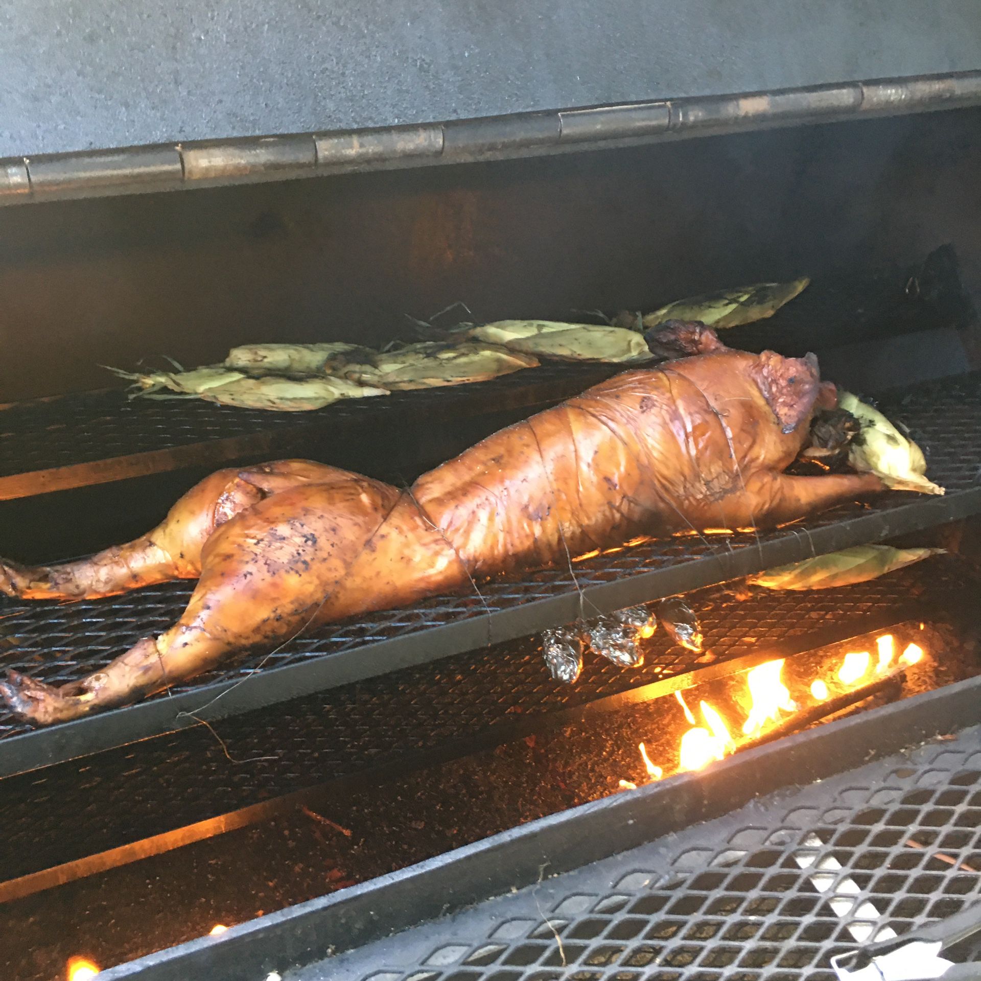 Rotisserie BBQ Smoker