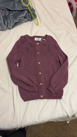 Girls knitted H&M cardigan size 8/10