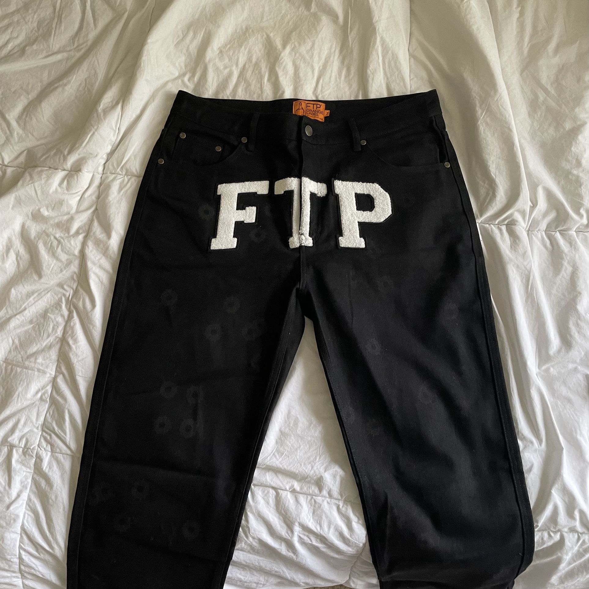 FTP Bullet Hole Denim Jeans