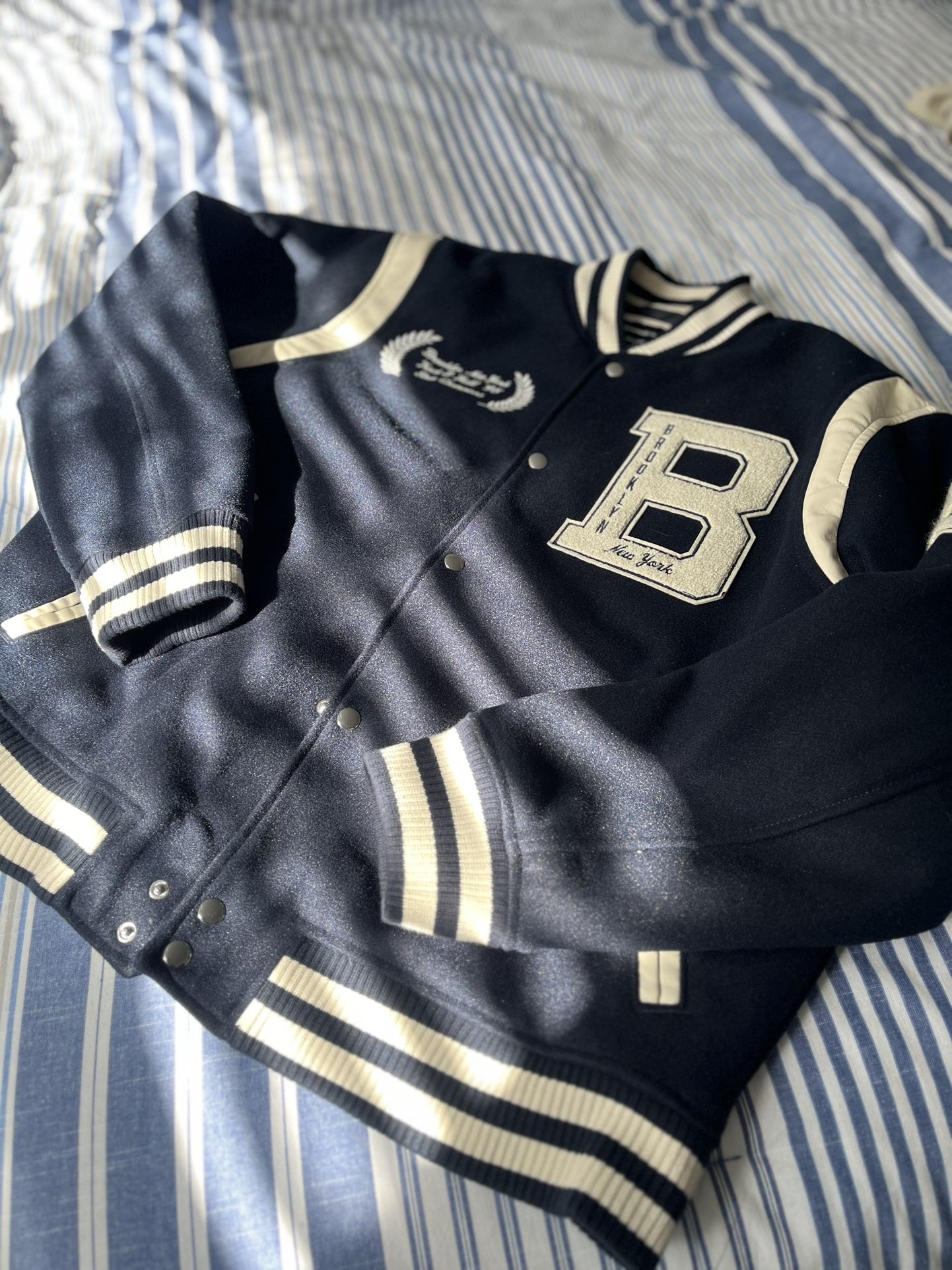 Abercrombie & Fitch Varsity Bomber Jacket