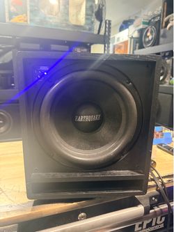 80 earthquake powered amplifier sub