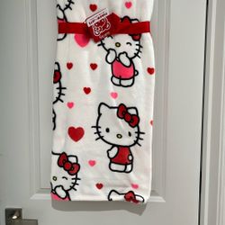 Hello Kitty Valentine’s Day Blanket