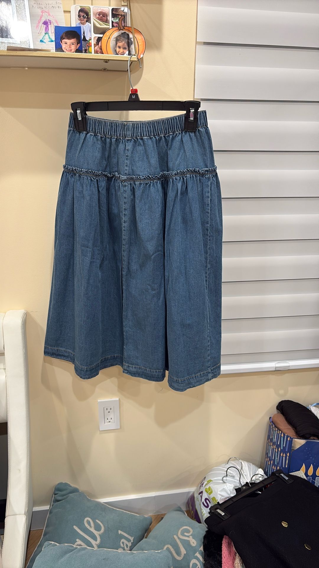 Flurry Denim Skirt