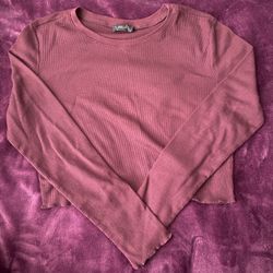Long Sleeve Crop Top
