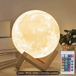 LED Moon lamp with Remote controller 