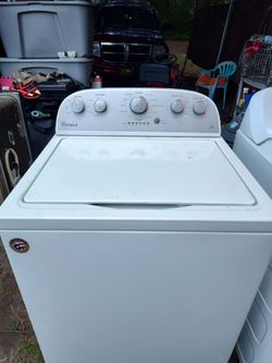 Whirlpool washer agitator style limited 90 day guarantee