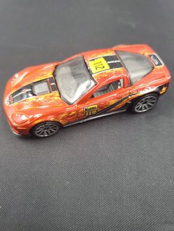 2009 Chevy Corvette Z71 Hotwheels toy car by Mattel