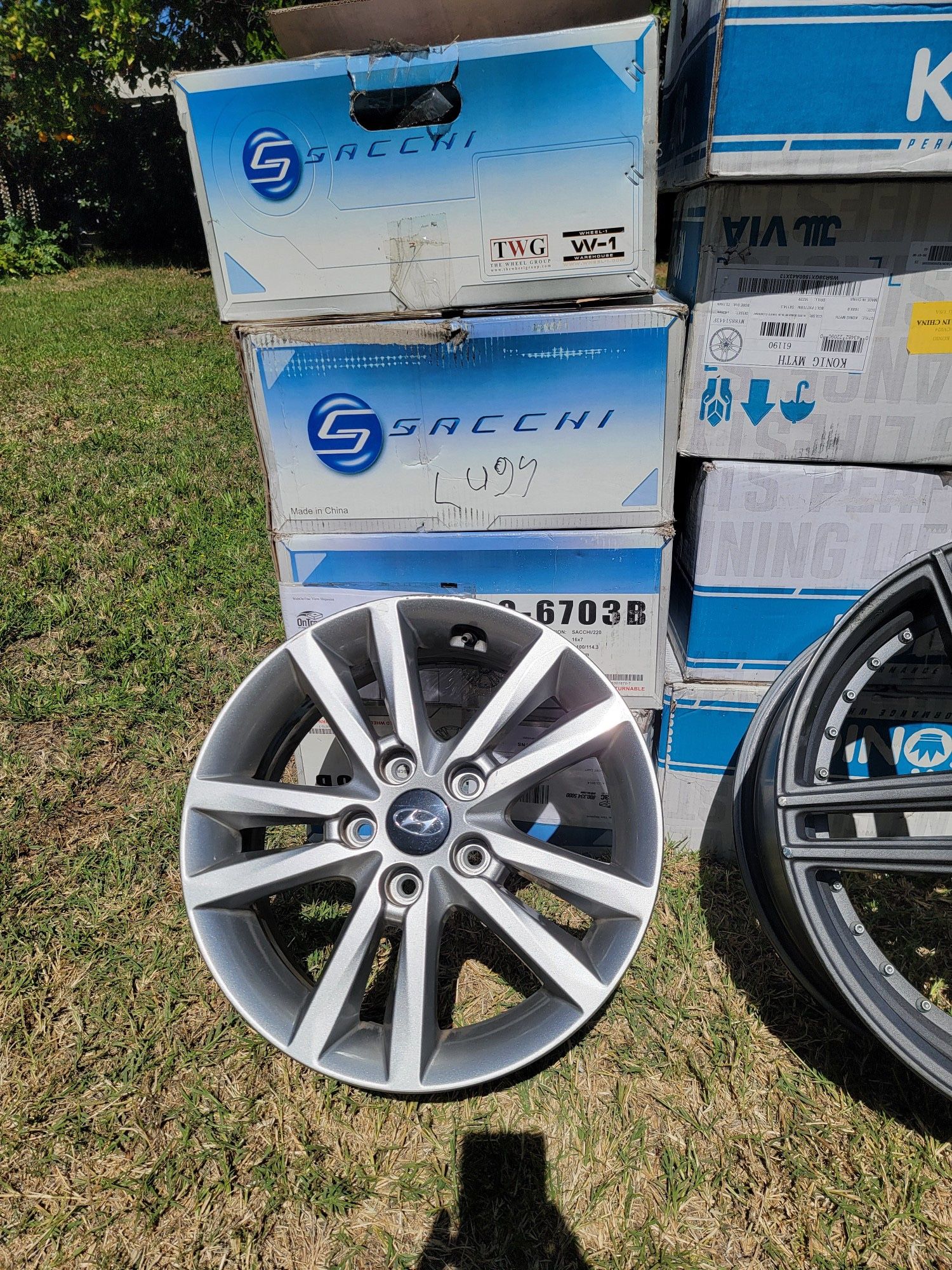 Silver Rims 14”