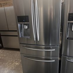 33” SAMSUNG  FRIDGE REFRIGERATOR NEVERA HELADERA FRIO REFRIGERADOR GOOD CONDITION DELIVERY 🚚 FREE WARRANTY 100 DAYS