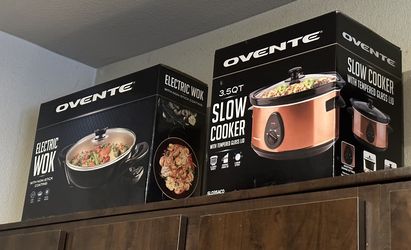 Electric Wok And Slow Cooker