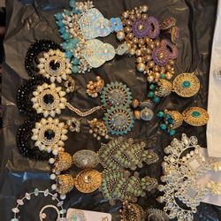 Jewellery And Juttis And Clothing 