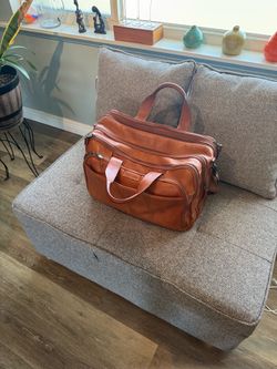 Vintage Hartmann Leather Weekender Bag / Briefcase