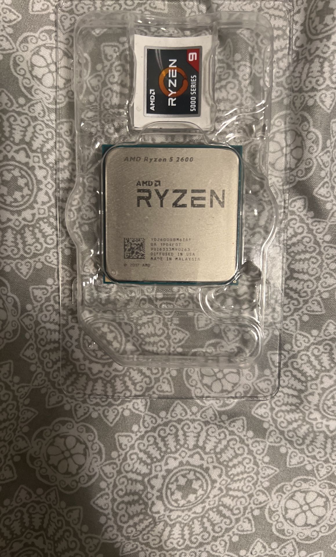 AMD RYZEN 5 2600 CPU 