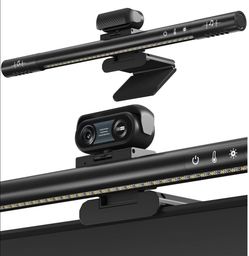 4-in-1 4K Webcam with Microphone and Speaker