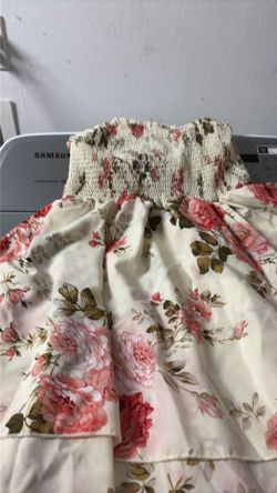 Floral dress up shirt