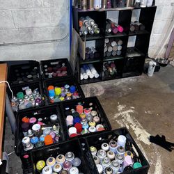 A Lot Of Spray Paint