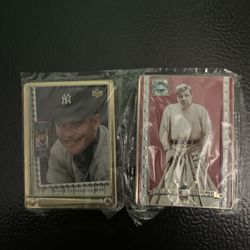 Metal Baseball Cards 