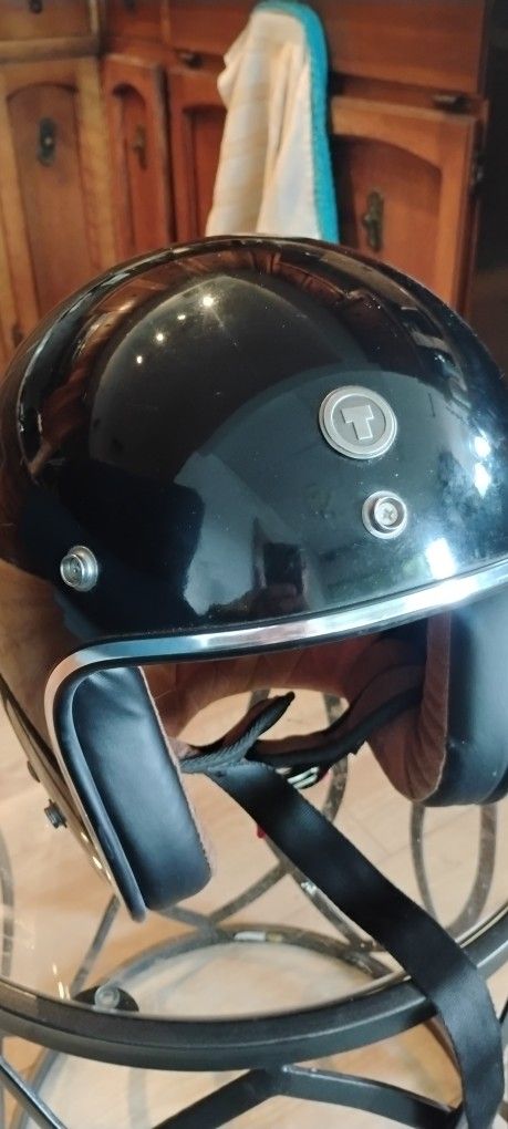 Torc Black Motorcycle Helmet 