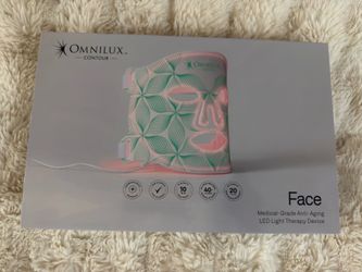 Omnilux Contour Face LED Mask.