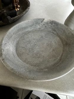 Gray Marble Stone Decorative Bowl