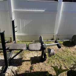 Weight Bench Set 