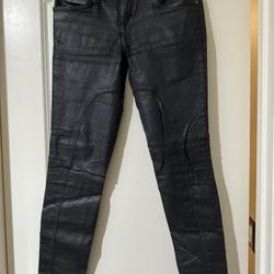 Burberry Brit Pilton Coated Skinny Ankle Jeans, 27